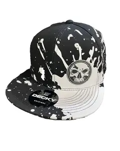 High Profile Splatter Snapback