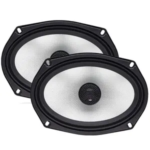DD Audio 6x9" 3 Ohm 280W Peak/80W RMS Coaxial Speaker +Silk Dome Tweeter D-X6x9b