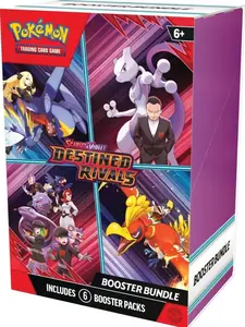 Destined Rivals Booster Bundle (6 packs) Pokemon TCG Trading Cards Box Collectible Trading Cards