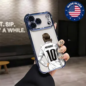 Modric 10 Aesthetic Design Pattern Casing For iphone 16 15 14 13 12 Plus Pro Max Flaunt Mobile Phone Case TPU Drop Protection Shockproof Protector Vintage unique Fashion Trend Anti-scratch Stylish Smartphone Cover