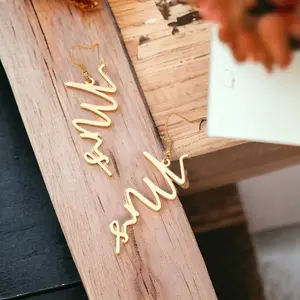 Fashion Earrings - Mrs. Gold-Finish Clip-On Earrings, Ideal for Wedding or Engagement Celebrations
