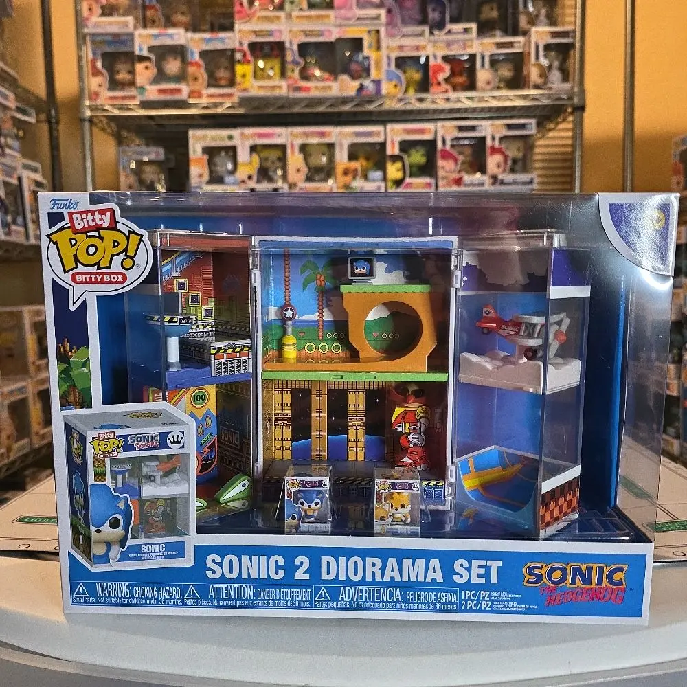 Funko Pop Bitty Box Sonic The Hedgehog 2 Diorama Set Funko Pop Bitty Box Sonic The Hedgehog 2 Diorama Set