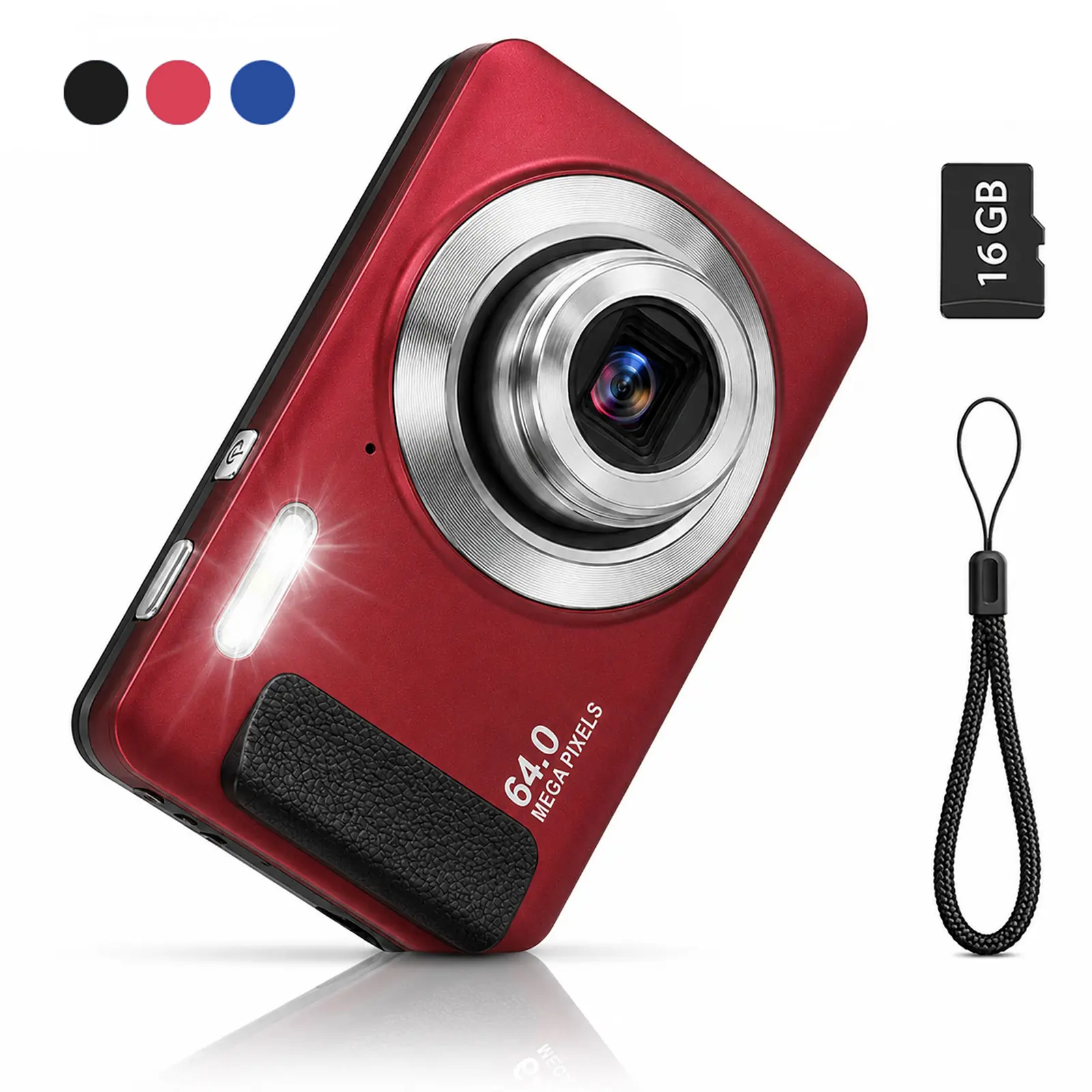 SpecCharge Compact Digital Camera, Portable Point-and-Shoot Camera with 16GB Memory Card SpecCharge Compact Digital Camera, Portable Point-and-Shoot Camera with 16GB Memory Card