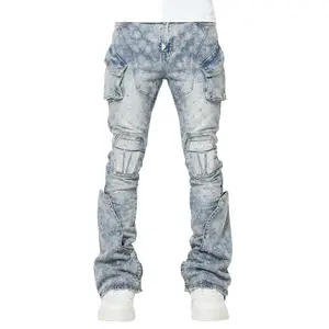 GUAPI COFFIN ARC EMBELISHED DENIM