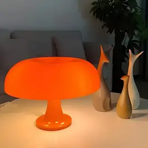 LED Mushroom Decorative Table Lamp, Home Decoration Lamp, Christmas Light, Valentine's Day Light, Led Mood Light, 3 Color Adjustable Romantic Art Desk Lamp, USB Powered, Light