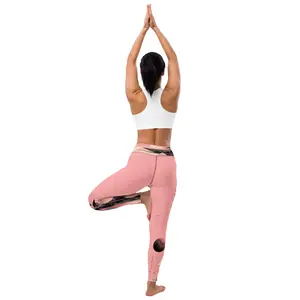 Quantum Polygons Yoga Leggings