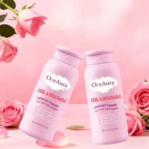 Dry Powder Deodorant Dusting Body Powder Large Capacity Dry Skin Care Family Use Cool Non-Sticky, Essential Moisturizing & Freshening Agent