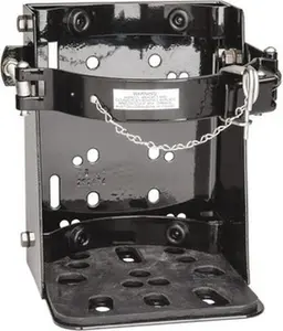 Kidde Fire Safety Fire Extinguisher Brackets, Mounts & Accessories, Type: Heavy Duty Vehicle Metal Bracket for 20 Lb. Dry Chemical Extinguisher, Mounting Application: Wall, Maximum Extinguisher Capacity (Lb.): 20.00, Dry Chemical 292474