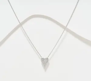 JEN by Jennifer Miller Lab Grown Diamond 1.00ct Heart Necklace