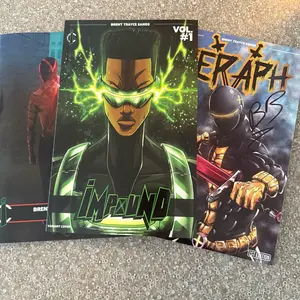 Impound Comics Graphic Novel Bundle (Impound, Seraph & Blasted)