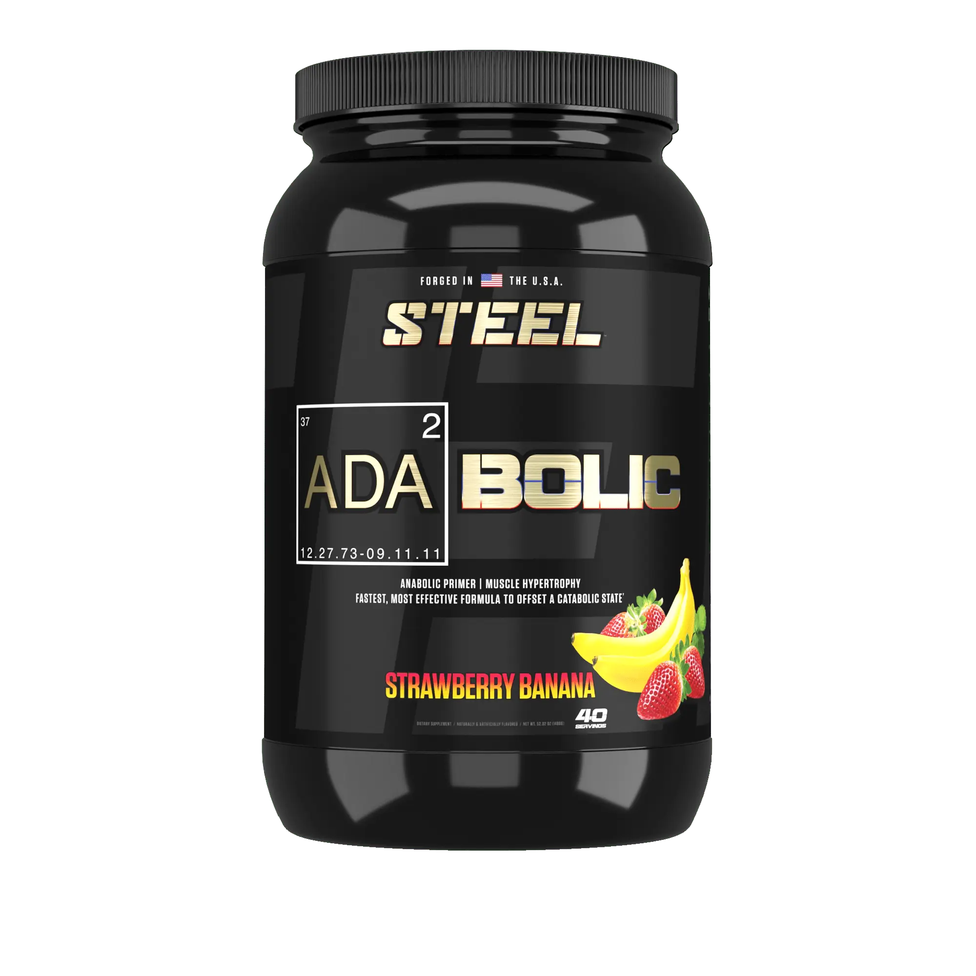 Steel ADABOLIC Pre, Intra, Post-Workout Formula Steel ADABOLIC Pre, Intra, Post-Workout Formula