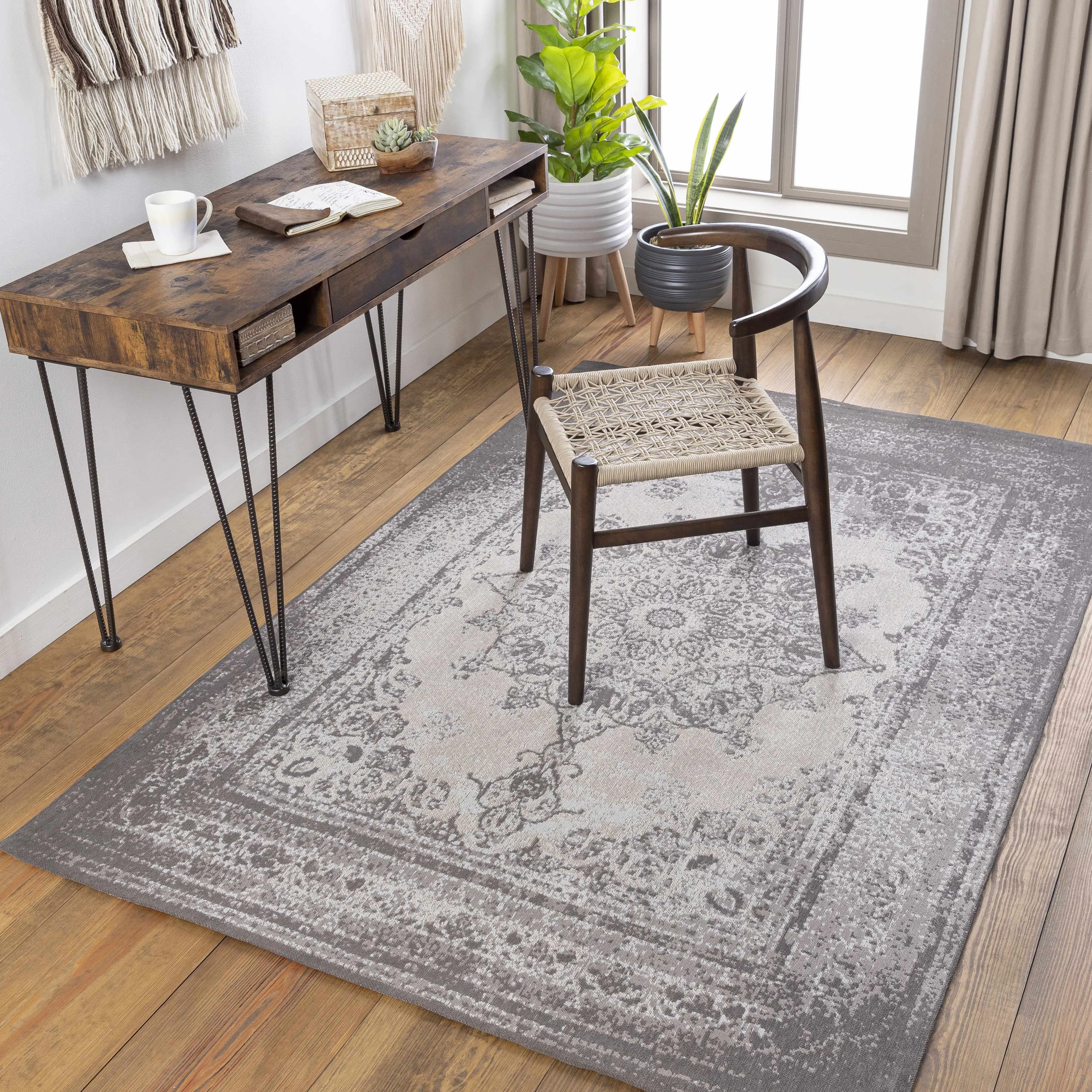 Berserker Clearance Rectangle Floor Rug - Indoor Use Living Room Decor Carpet