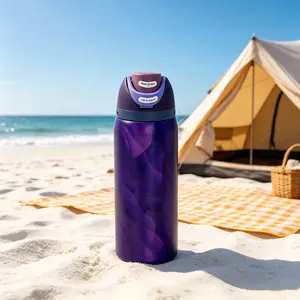 Owala FreeSip 32oz Flash Purple Gradient, Portable Drink Cup, Leak-proof Insulated Cup, 2-in-1 Straw, BPA-Free, Ideal Choice For Sports Enthusiasts, Student Gift