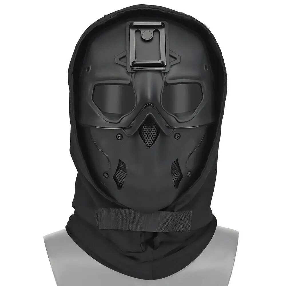 Trimex Modern Solid Protective Face Mask - Lightweight, Comfortable, Adjustable Gear for Cosplay, Outdoor Activities