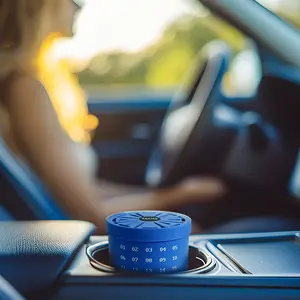 Carromental Gourmand Fragrance Solid Fragrance Cream Car Air Deodorizing Aromatherapy Ornament Fireless Aromatherapy Air Freshener Essential Oil