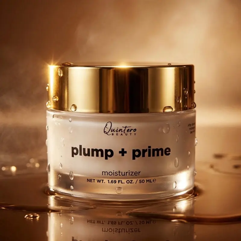 Quintero Beauty Plump + Prime Moisturizer 1.69 FL. OZ. / 50 mL for Hydrated Skin Care