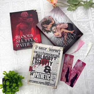 Bloody Slutty and Pathetic Illustrated Hardcover Edition - Dark Romance Collectible, Spicy Aesthetic Dramione Fanfic, Gift For Book Lovers And Thrillers