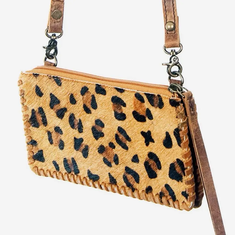 American Darling ADBG535CHE Wallet Hair-On Genuine Western Leather Women Bag/wallet