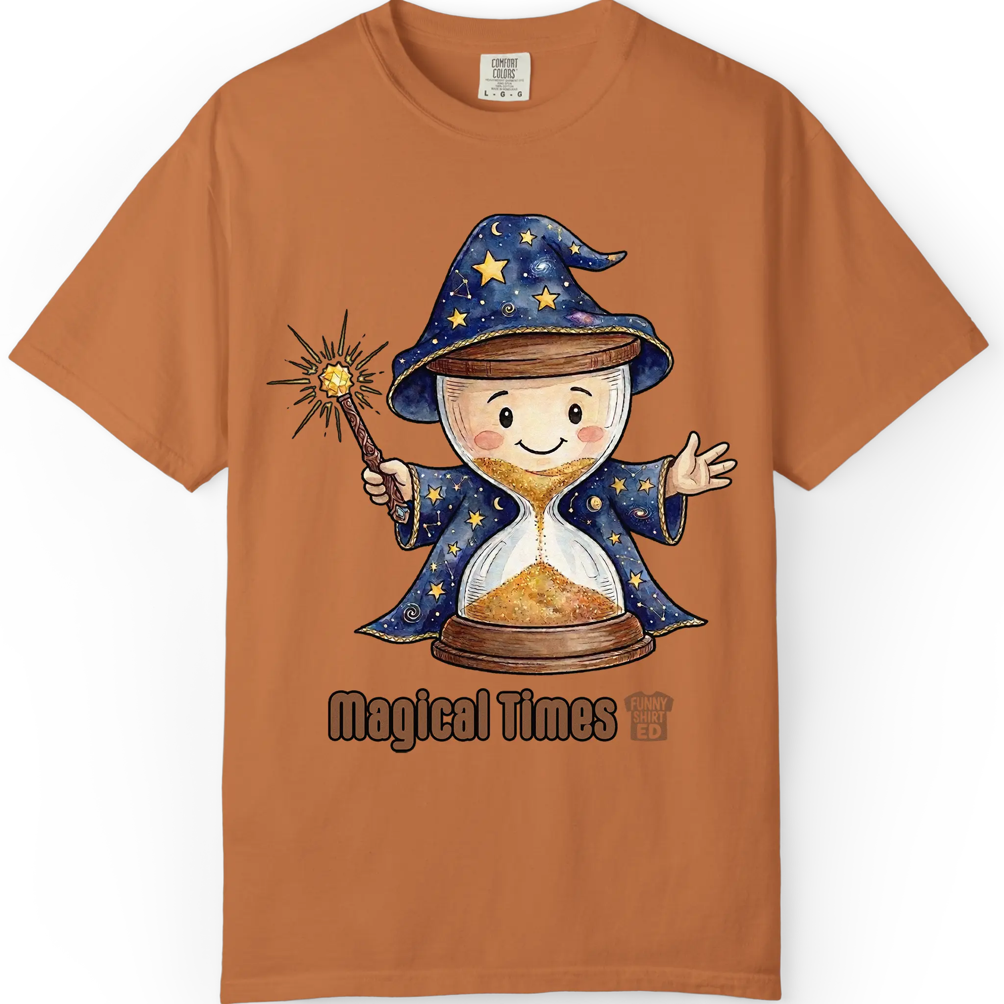 MAGICAL TIMES - Funny Shirt, Oversized Vintage Tee, Comfort Colors 1717 Unisex T-Shirt, Boxy Fit, Graphic Tee, Thick Cotton