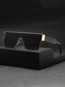 Men's Punk Style Metal Frame Glasses, Stylish Glasses, Trendy Casual Glasses for Everyday Use, Fashion Accessories for Outdoor Activities