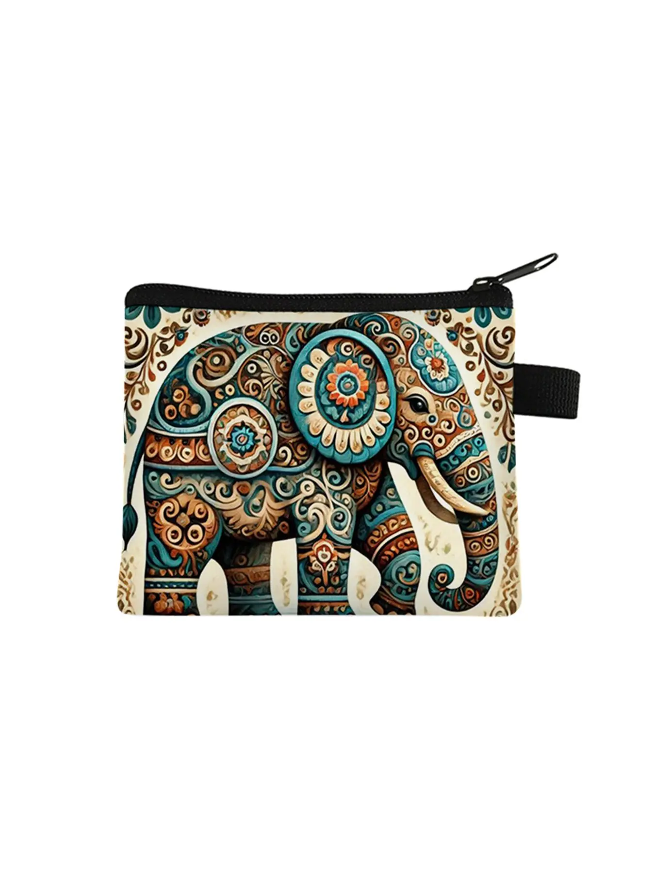 All-over elephant print coin purse All-over elephant print coin purse