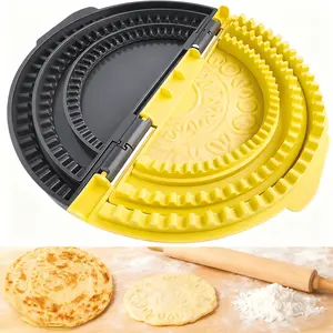 All-in-One Tortilla Sealer & Empanada Press, Multi-Size Crimper For Perfect Dumplings & Wraps, Easy-Clean Food-Grade Kitchen Tool For Cooking Enthusiasts. Seals tortillas and empanadas with one tool.