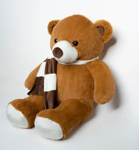 27 inch teddy bear with detachable scarf