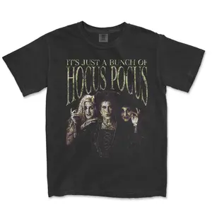 Comfort Colors® Vintage Hocus Pocus Shirt, Vintage  Halloween Shirt