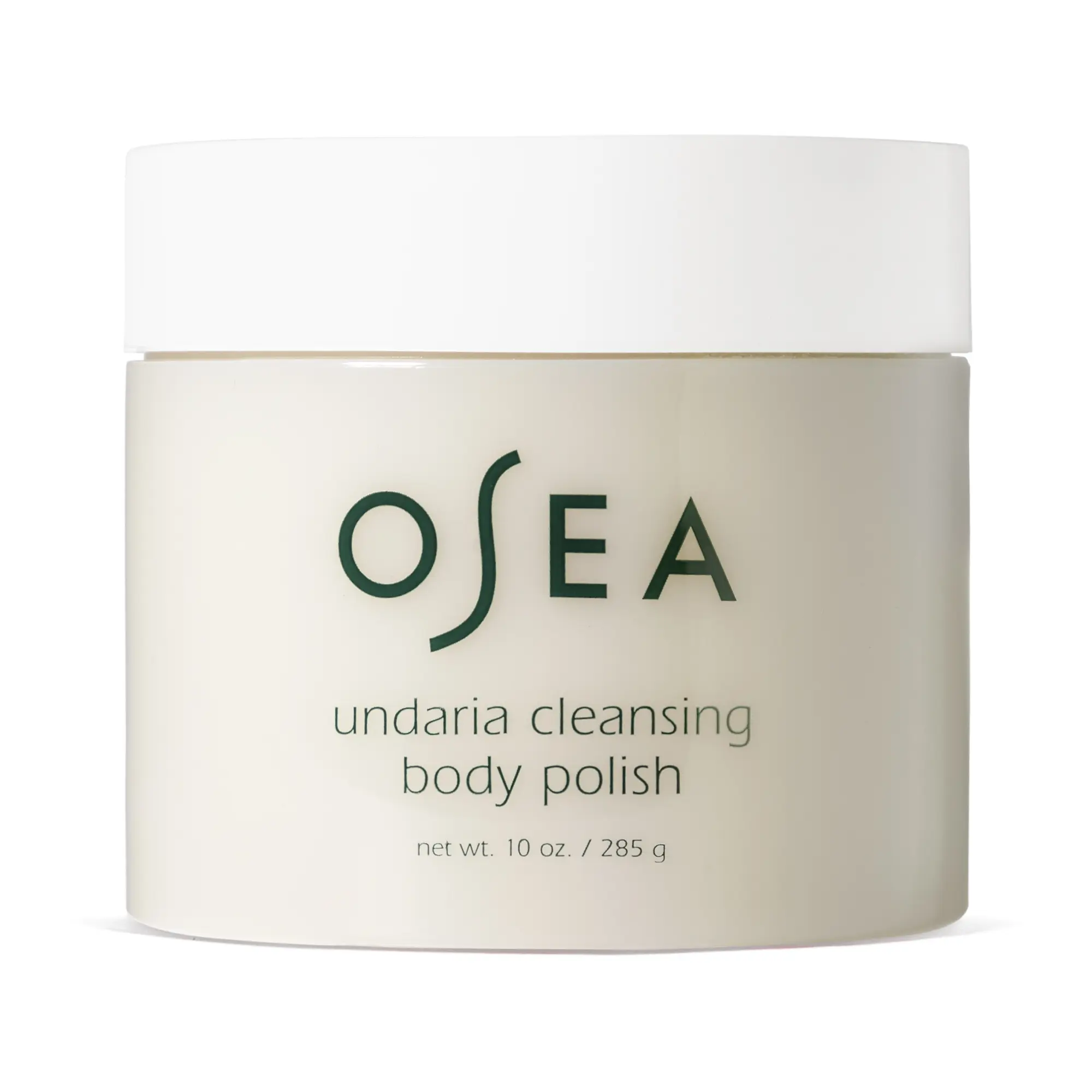 OSEA Undaria Cleansing Body Polish - AHA Exfoliator & Cleanser with Glycerin 10oz Silky Skin Repair Formula for All Skin Types Hydrating Exfoliator Moisturizing Gel