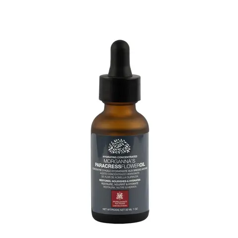 Morganna's Alchemy Paracress Organic Facial Oil - Smooth Anti-Aging Concentrate for Fine Lines & Wrinkles, Purest Form, Sustainable Process, Chemical-Free Moisturizers & Mists, Skin Repair Flower Skincare with Skin Hydration