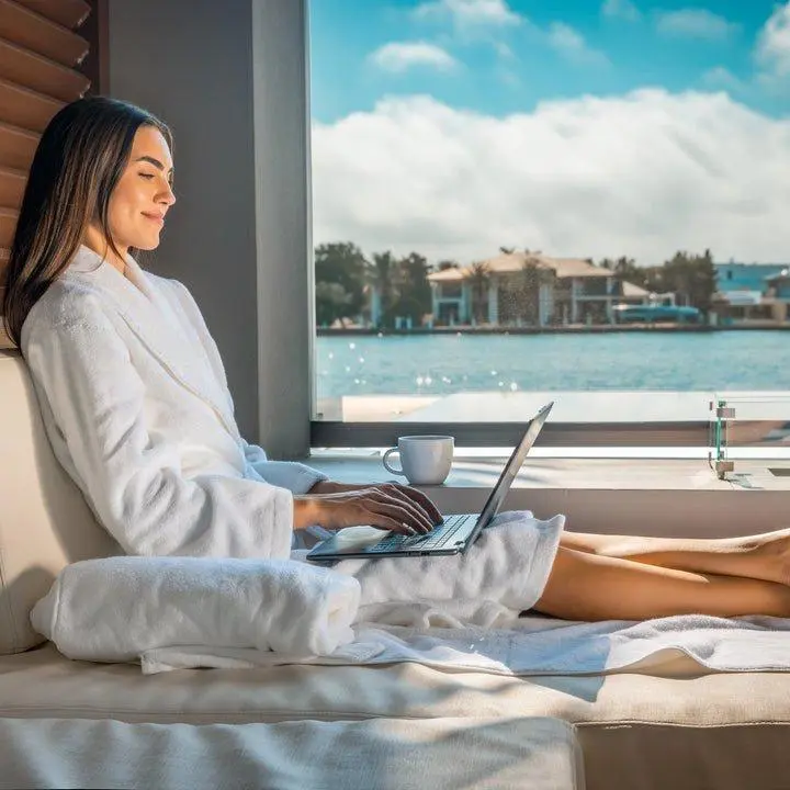 Ultimate Comfort Luxury Organic Bathrobe & Slippers Set - 700 GSM GOTS Certified Turkish Cotton - Hypoallergenic & Eco-Friendly - Unisex Plush Robe & Non-Slip Slippers - Softness & Absorbency - Sizes S/M & M/L - Comfortable Fit Womenswear Gowns