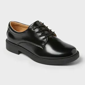 Cat & Jack Kids' Will Oxford Dress Shoes - Faux Leather Lace-Up Cat & Jack Kids' Will Oxford Dress Shoes - Faux Leather Lace-Up