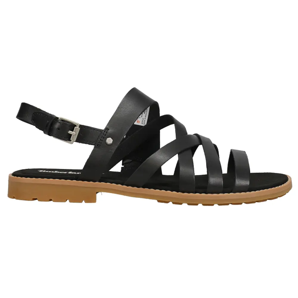 Timberland Womens Chicago Riverside Slingback Strappy Casual Sandals Casual - Black