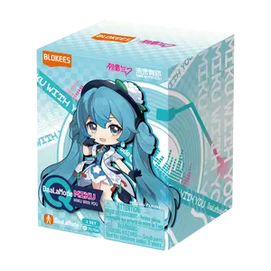 Blokees Hatsune Miku MIKU WITH YOU Surprise Collectible | DaaLaMode Q Series Anime Collectible Toy