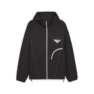PUMA Mens Melo X Toxic Dime Jacket 2.0 Athletic Outerwear Casual - Black