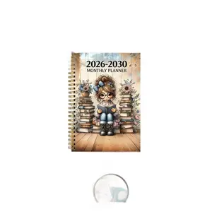 2026-2030 Five-Year Monthly Spiral Bound Planner, Organize Your Life Efficiently, Essential Tool for Long-Term Planning, Stay on Track Every Month