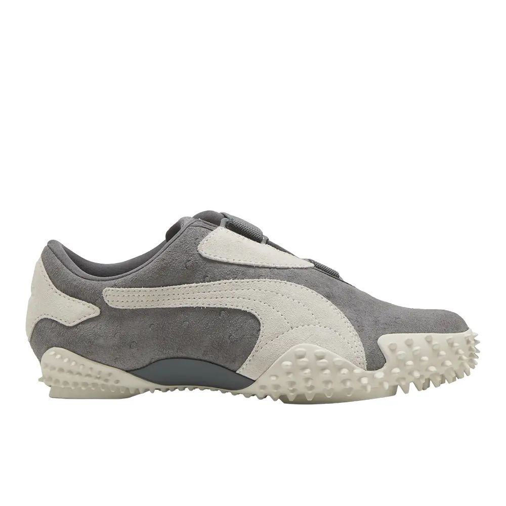 PUMA Womens Mostro Ostrich Slip On Sneakers Shoes Casual - Grey