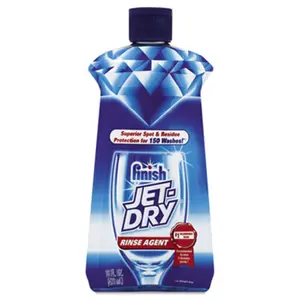 212 MAIN Jet-Dry Rinse Agent - 16oz Stainless Bottle, Household Dishwasher Spot-Free Rinse Aid, Dishwasher Cleaner Finish
