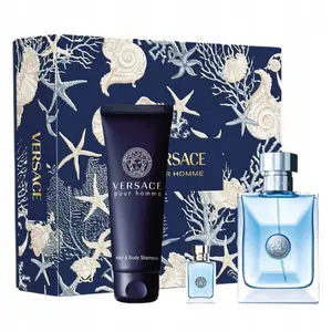 Versace Pour Homme Mini Eau De Toilette Gift Set For Men