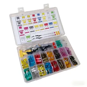 CT 306Pcs Car Fuses Assortment Kit, Standard Mini LowProfile Mini Blade Automotive Fuses with Fuse Tester &Puller, ATM ATO Replacement Fuses for Car Truck RV MarineVehicles 2A-35A