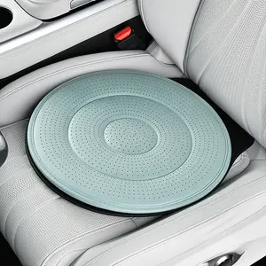 Car Rotating Seat Cushion, Dual Layer Design, 360 Degree Rotation, Breathable Tech Fabric, Anti-Slip Bottom, Comfort for Long Drives, Car Seat Cushions