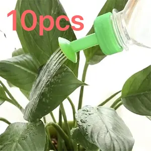 10pcs Bottle Cap Sprayers, DIY Irrigation Heads with Easy Connection Nuts, Indoor Outdoor Use, Low Maintenance Watering System