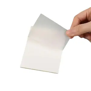 100 Sheets Transparent Sticky Notes Scrapes Stickers Note Pads Posted it Paper Clear Notepad School Stationery Office Supplies