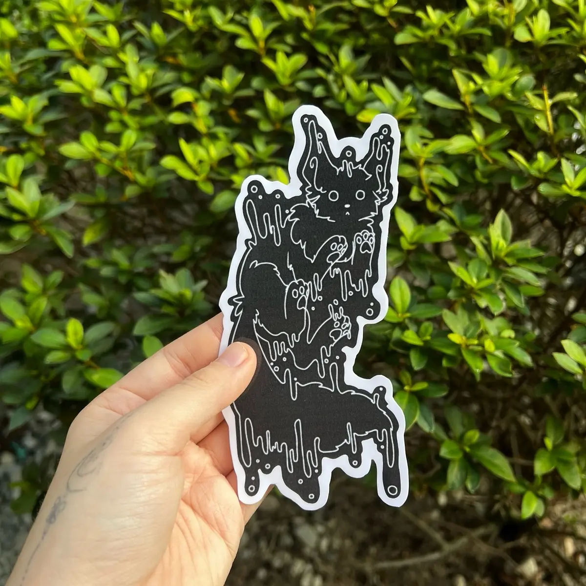 Melting Fox Trio Sticker Pack