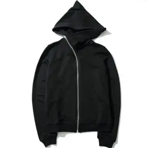 New Hoodies Men zipper Cardigan black sweatshirts hip hop swag style skateboard streetwear Cloak Hooded jacket coat Casual Fathersdaygift MenswearGift