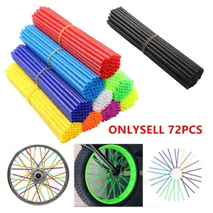 Motorcycle Spoke Protector, Universal Colorful Motorcycle Wheel Spoke Protector, Motorcycle Accessories for Motorcycle Decoration, Motorcycle Parts