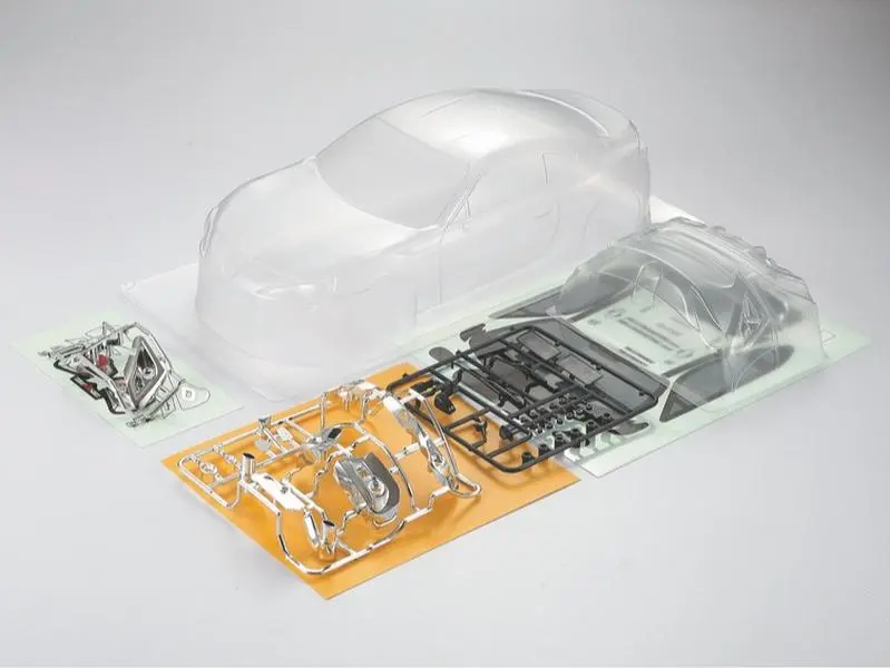 Toyota 86 Clear Body Remote Control Car Brushless Rc Car Portable Rc Stunt Car with Cherry Model Cars Features, Collectible, Plastic
