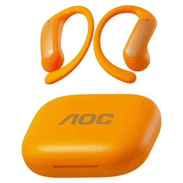 AOC Open-Ear Half-Ear Bluetooth Headphones - 3D Stereo Surround Sound - Immersive Wearing Technology - Noise-Canceling Call Function - Gaming Low-Latency Wireless Headphones