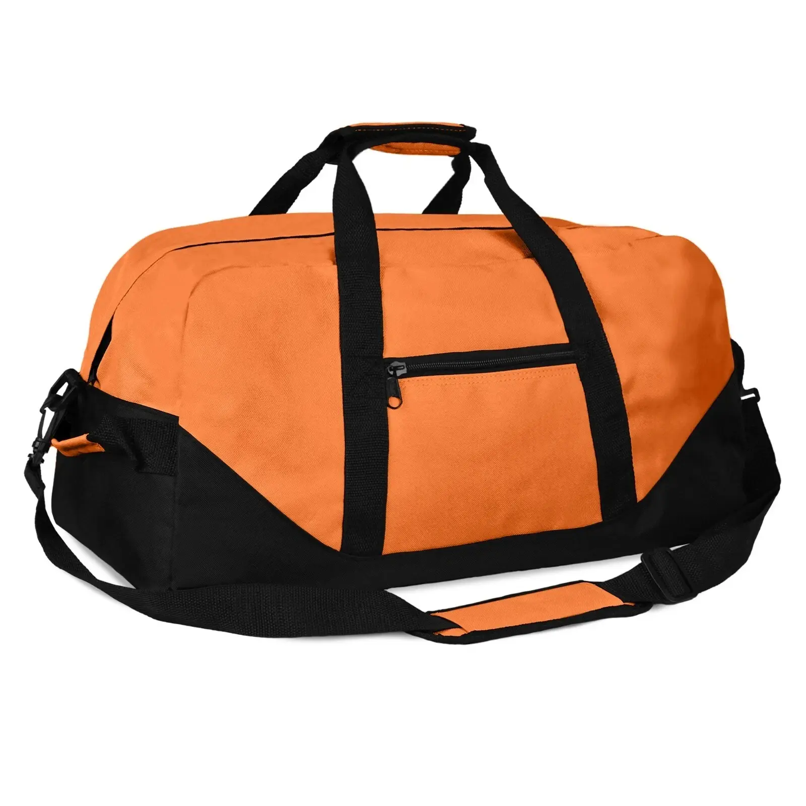 Sling Duffle Duffel Ditty Bag Sports Gym Bag Travel Orange