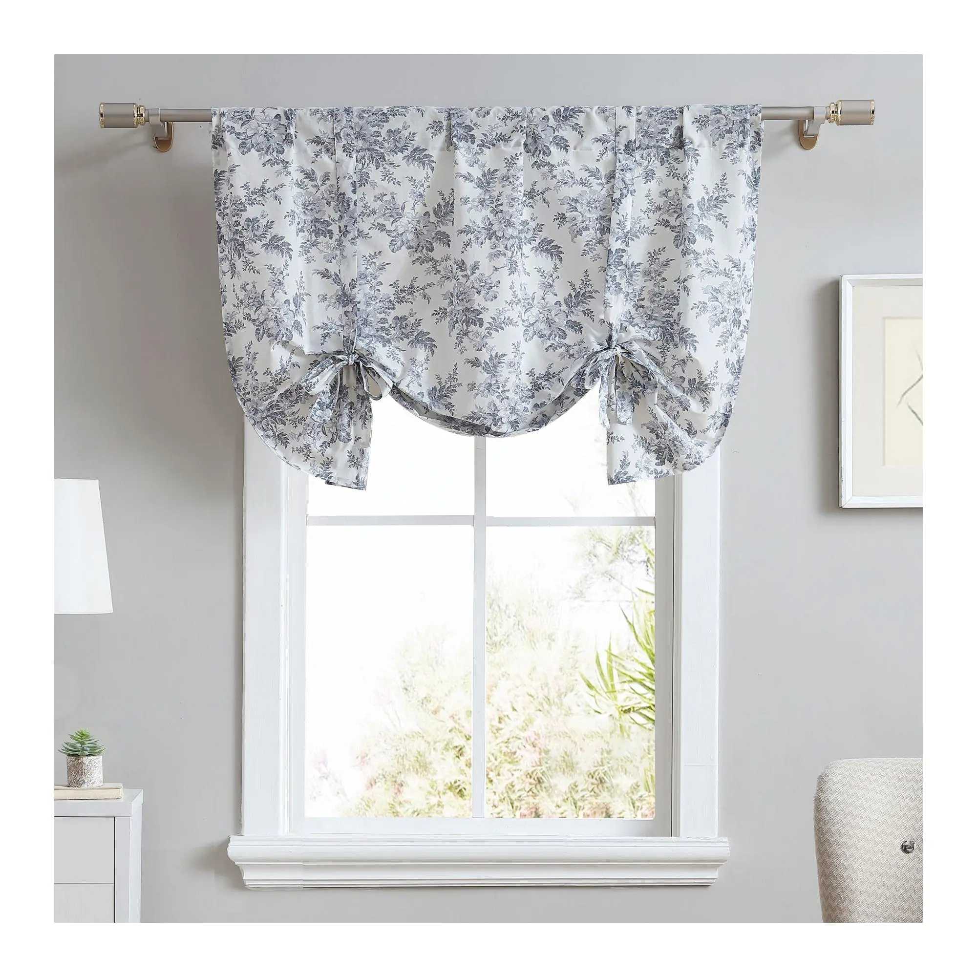 Laura Ashley Annalise 50X25 Floral Window Valance